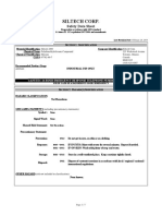 Siltech 2200 SDS Summary