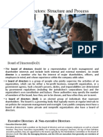 Board Directors: Structure and Process: Corporate Governance 1