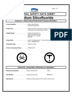 Sodium Silicofluoride: Material Safety Data Sheet