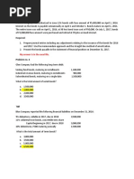 Practice Problem (Bonds Payable)