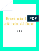 Historia Natural de La Enfermedad (Tetanos)