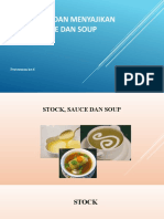 Ke-6 Mengolah Dan Menyajikan Stock, Sauce Dan Soup