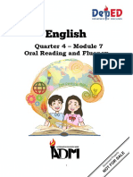 Quarter 4 - Module 7 Oral Reading and Fluency