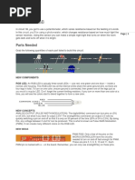 Circuit 1C: RGB: Parts Needed