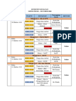 Rundown Kegiatan (Luring)