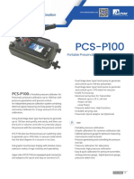 PCS-P100: Solution For Pressure Measurement & Calibration