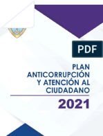 Plan Anticorrupción y de Atención Al Ciudadano 2021 SSFM