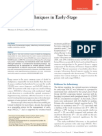 Operative Techniques in Early-Stage Lung Cancer: Key Words