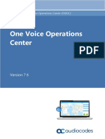 One Voice Operations Center Users Manual Ver 76