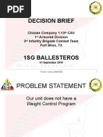 BCP Evaluation Form Guidelines for Marines | PDF | Obesity | Wellness