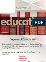 Degrees of Comparison