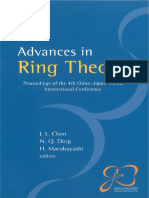 J. L. S. Chen, N. Q. Ding - Advances in Ring Theory-World Scientific Publishing Company (2005)