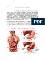 Acute Gastrointestinal Bleeding Upper GI Bleeding