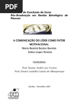 A comunicação como lider