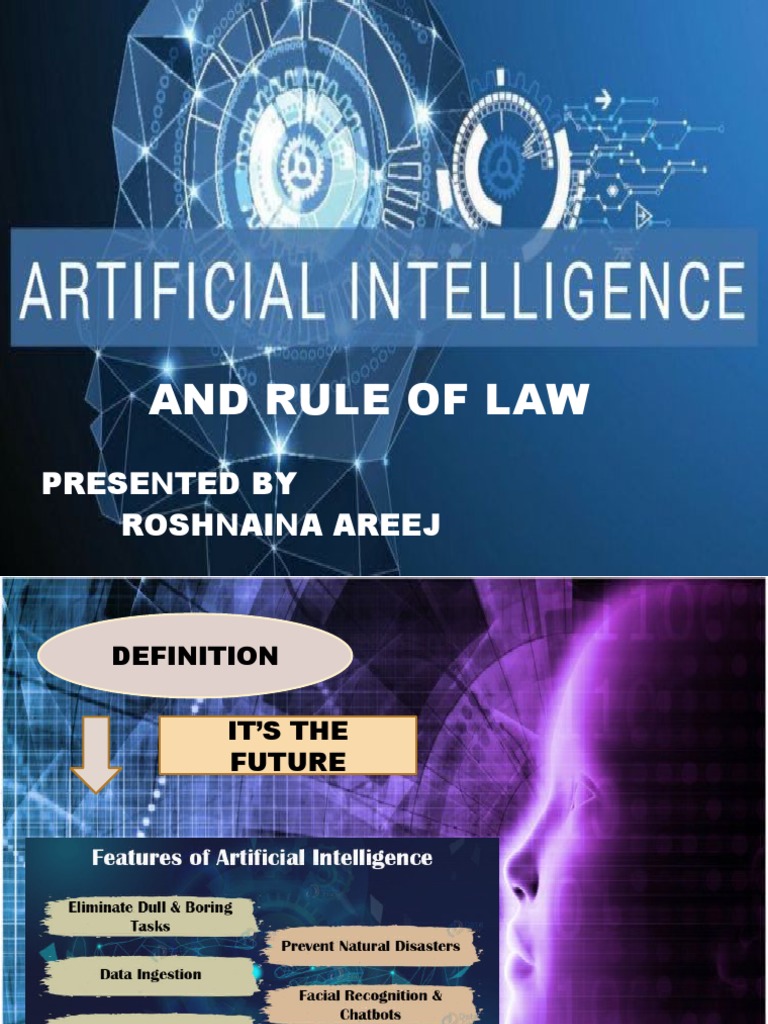 AI and the Future of Rule of Law | PDF | Computers | Technology ...