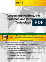 Telecommunications, The Internet, and Wireless Technology