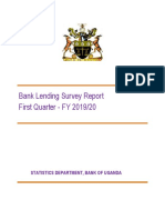 Bank Lending Survey Report Q1 FY2019 - 20