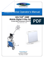 RadPRO Soltus 100M Mobile Digital X-Ray System Operator's Manual - A