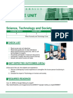 Course Unit-When Technology and Humanity Cross