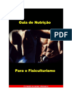 Guia de Nutrição Para o Fisiculturismo