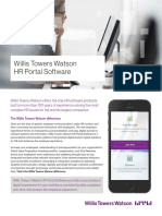 Willis Towers Watson HR Portal Software