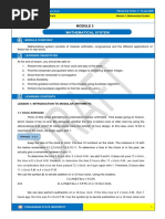 Module Overview: GE 7 Mathematics in The Modern World Module 5: Mathematical System