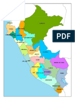 MAPA POLITICO DEL PERU