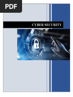 Cyber Security | PDF | Computer Security | Security