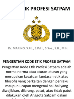 Kode Etik Profesi Satpam