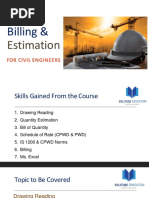 Billing &: Estimation