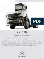 Caminhão Mercedes-Benz Axor 3340 6x4 para transporte fora-de-estrada