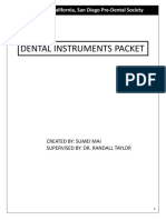 1.Mai, S & Taylor, R. Dental Instruments Packet