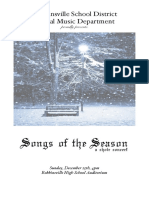 Songs of The Season: Robbinsville School District Choral Music Department
