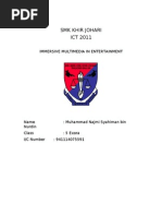 Download Immersive Multimedia in Entertaiment by Najmi Syahiman SN51088215 doc pdf