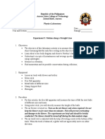 Experiment 3 (Physics)