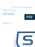 Third-Party Security Software Removal Tool User Guide: 1.0 April 2011