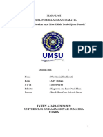 Model-Model Pembelajaran Tematik