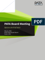 PATA Board Working Papers Guam 2016