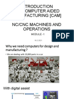 Computer Aided Manufacturing (Cam) 18-Feb-21