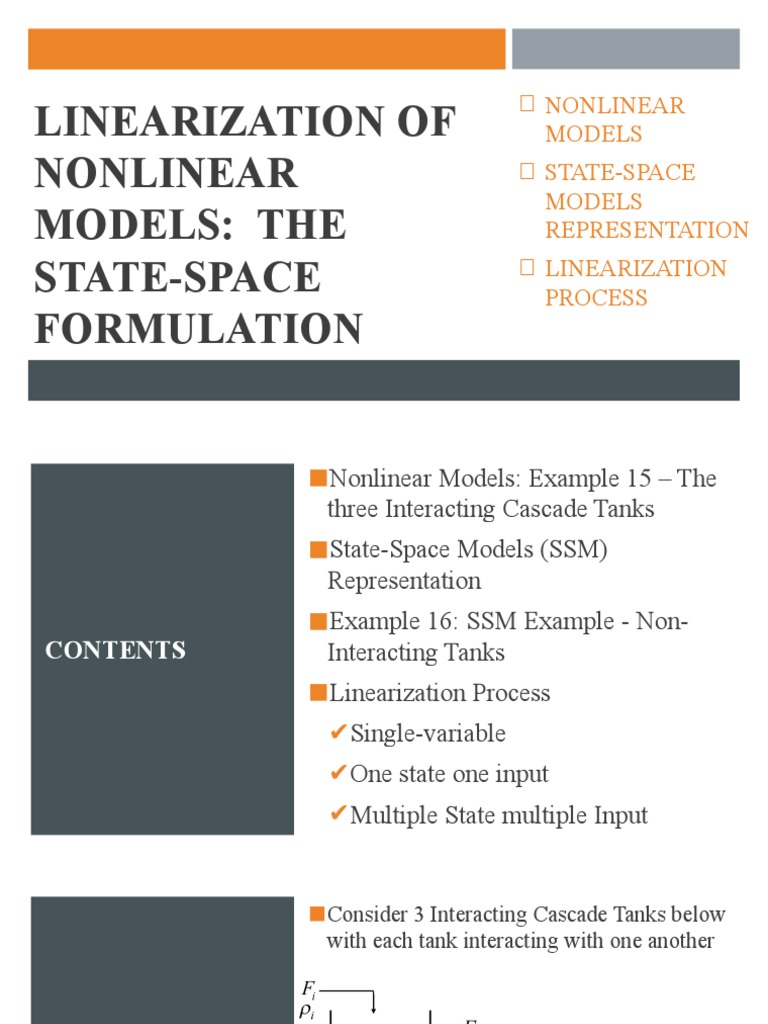 CHE 411 Lesson 7 Note | PDF | Nonlinear System | Theoretical Physics