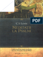 Meditatii La Psalmi by C. S. Lewis