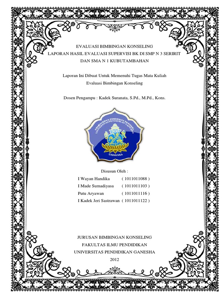 Contoh Laporan | PDF