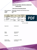 Formulir Pengajuan Pengadaan Material Proyek Baru & Renovasi 003