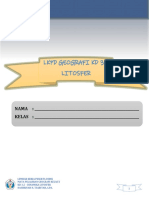 LKPD Kelas X - KD 3.4 - Dinamika Litosfer