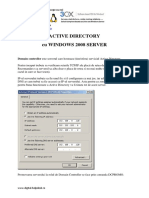 127843828 Instalare Active Directory Pe Windows 2008 PDF