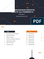 Kewirausahaan Industri Kreatif Dan Pariwisata