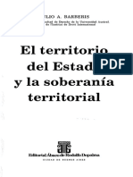 Barberis, Julio - El Territorio Del Estado y La Soberanía Territorial