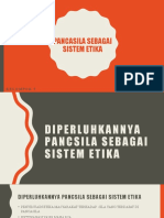 Pancasila Sebagai Sistem Etika - Pert. 5