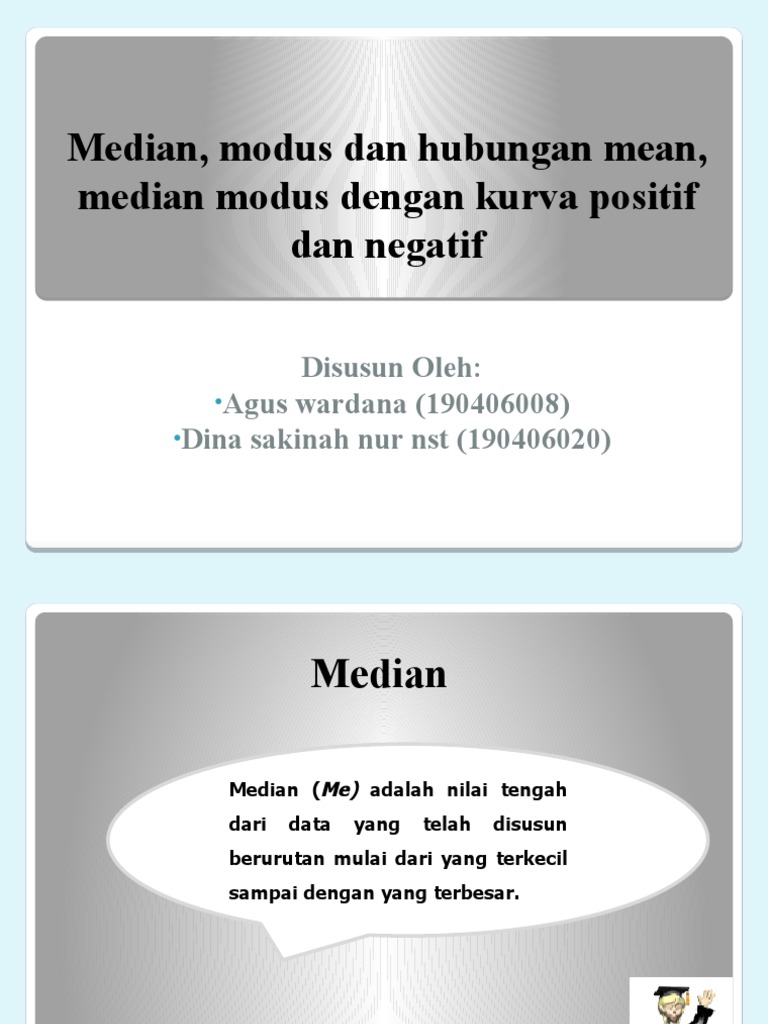 Median, Modus Dan Hubungan Mean, Median | PDF