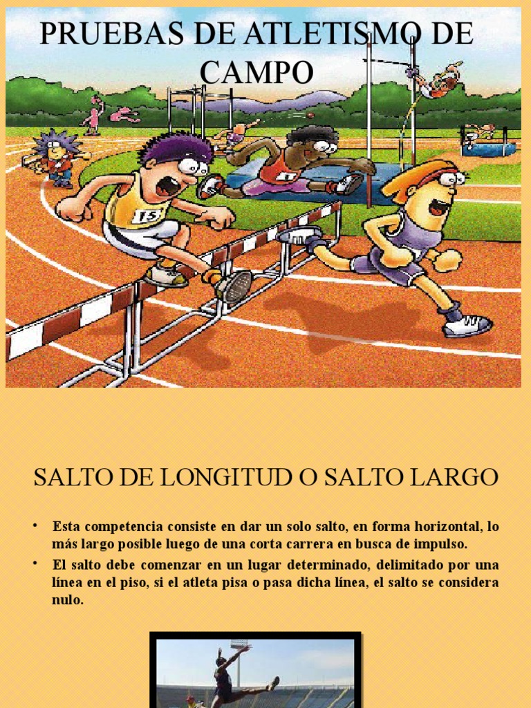 Pruebas de Campo en Atletismo | PDF | Deporte del atletismo | Juegos de ...